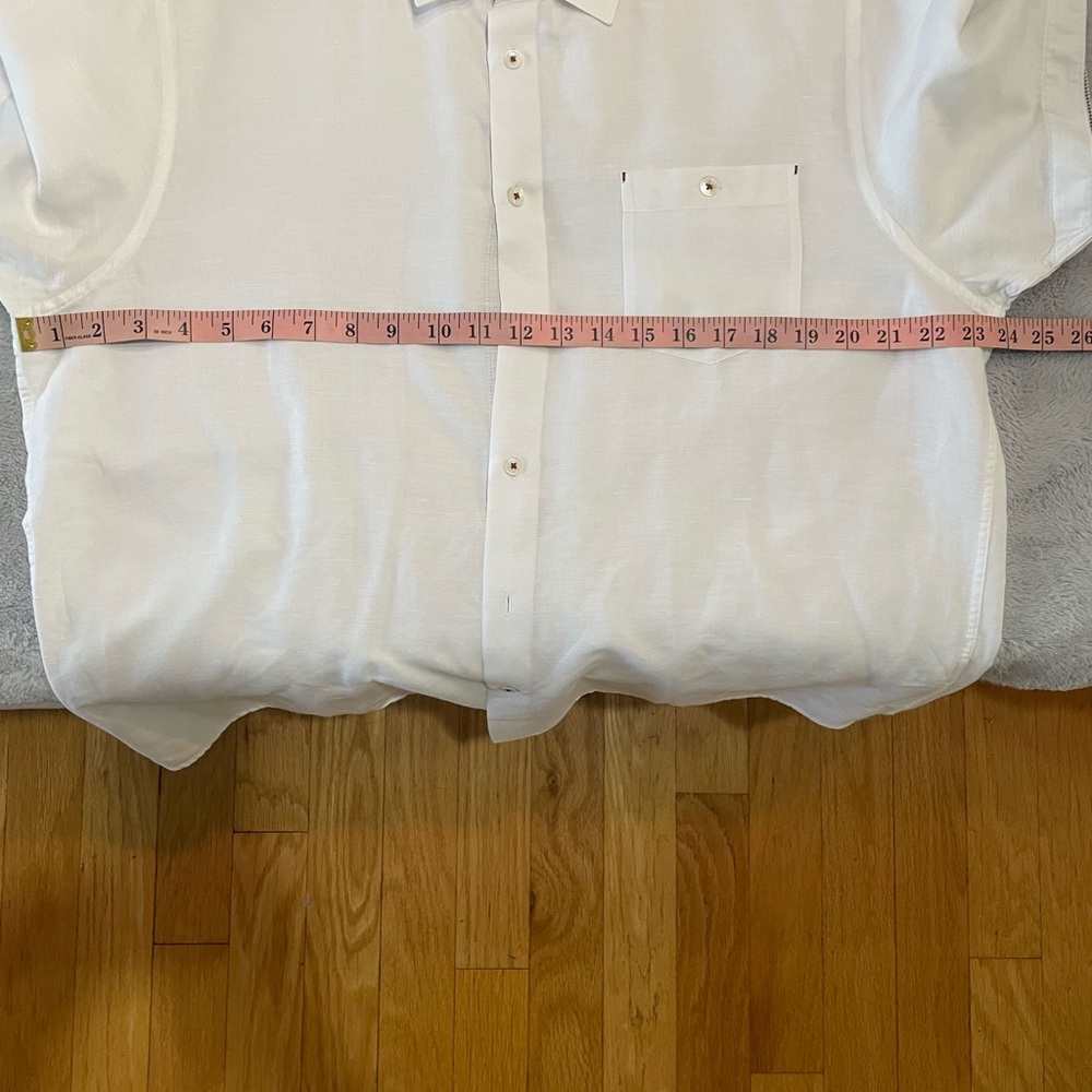 Ted Baker London Linen Blend Button Down - Picture 8 of 10